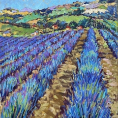 Field of Abundance - Oil on Canvas - 48.5" X 37.9"