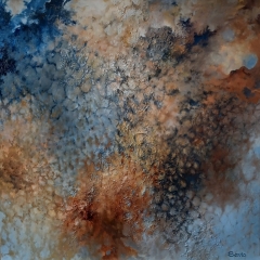 Celestial Formations - Oil on Canvas - 24" x 24"