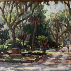 SOLD - A Canopy of Sorts (Plein Air)