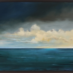 Gulf Stream - Oil on Canvas - 26" x 50"