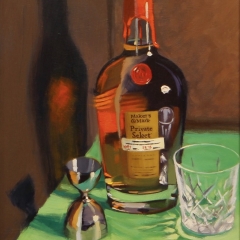 Maker’s Mark Private Select – Oil on Panel