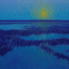 Morning Impressions on the Marsh - Oil on Canvas - 30" x 40"